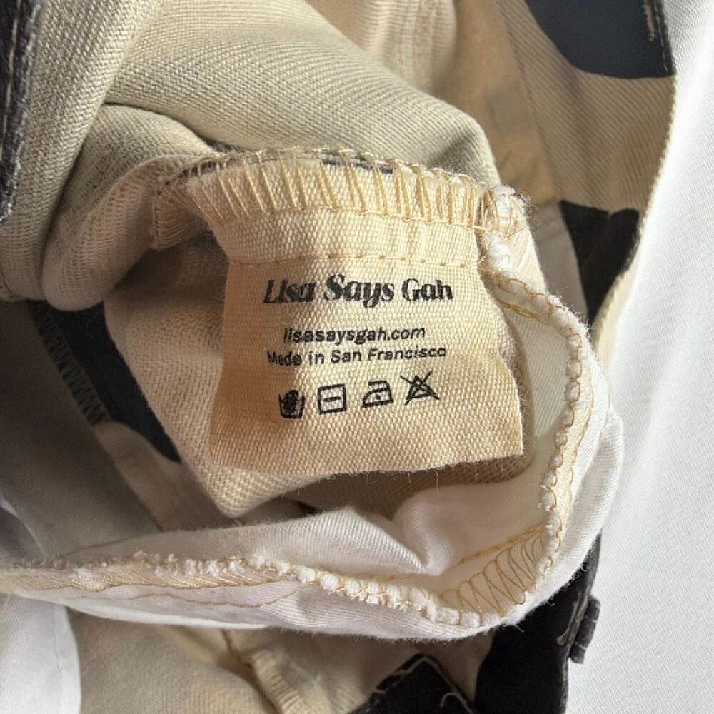 Lisa says Gah size 28 Cow Print Jeans - Picture 10 of 11
